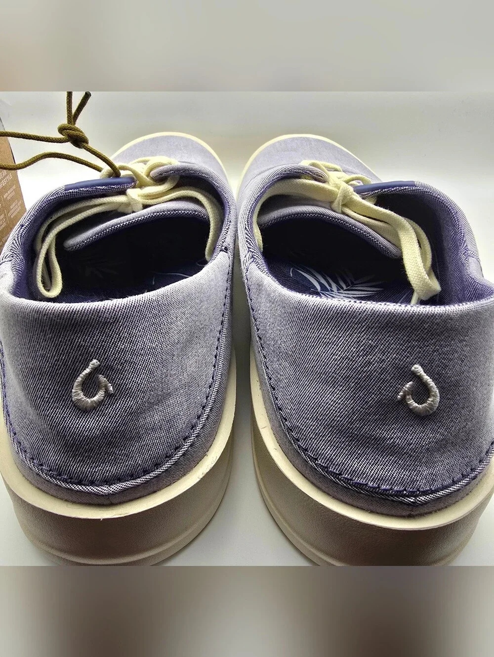 Olukai Tradewind Men's Canvas Shoes 10533-5454 - Navy - Size 9.5